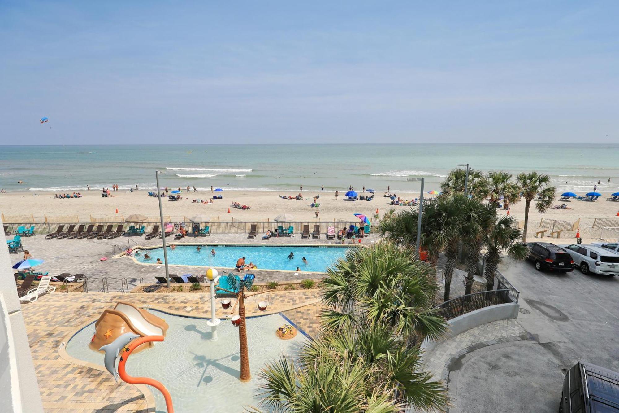 107 S Ocean Blvd, 0308 - Ocean Front Sleeps 6 Villa Myrtle Beach Exteriör bild