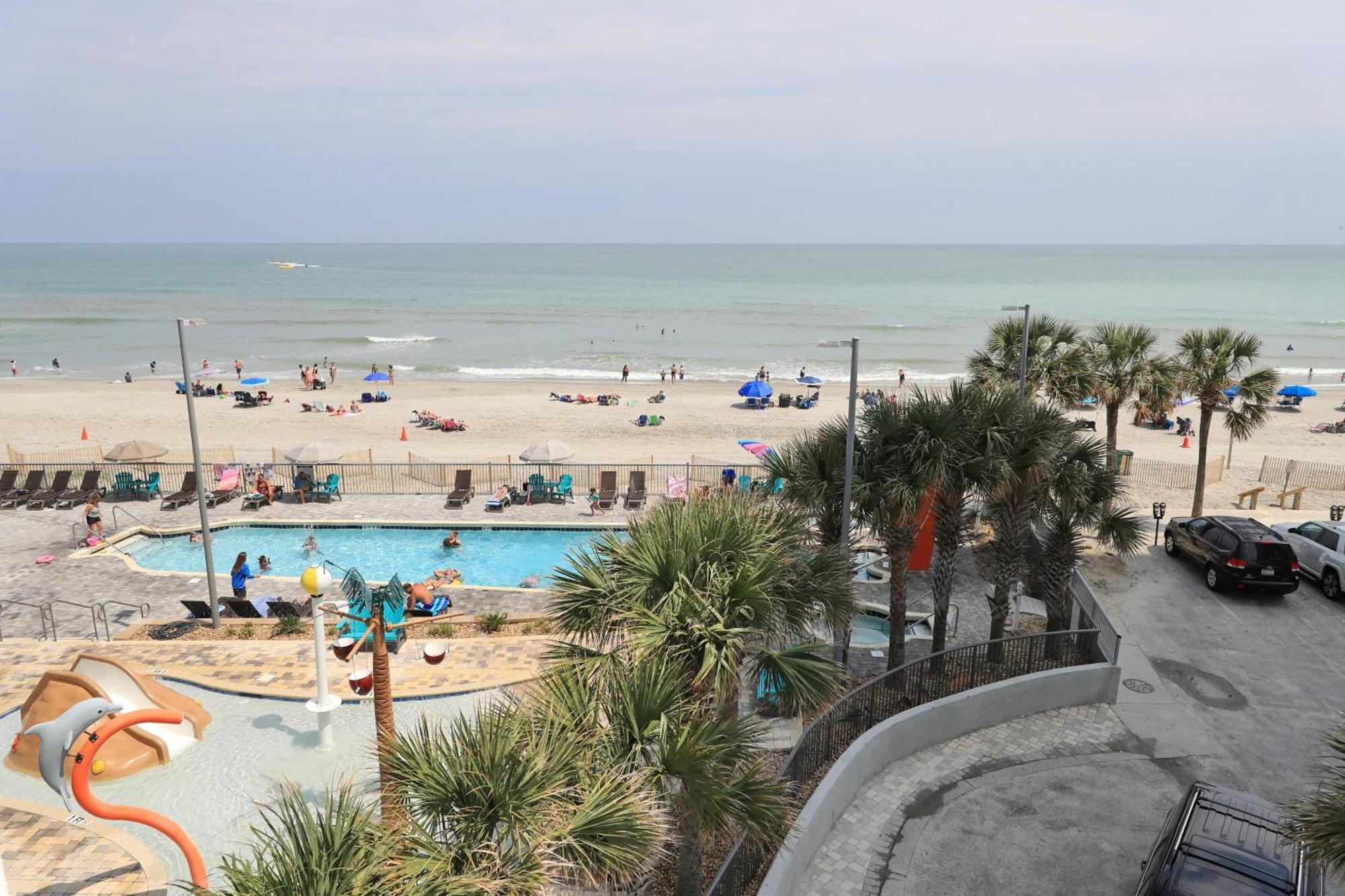 107 S Ocean Blvd, 0308 - Ocean Front Sleeps 6 Villa Myrtle Beach Exteriör bild