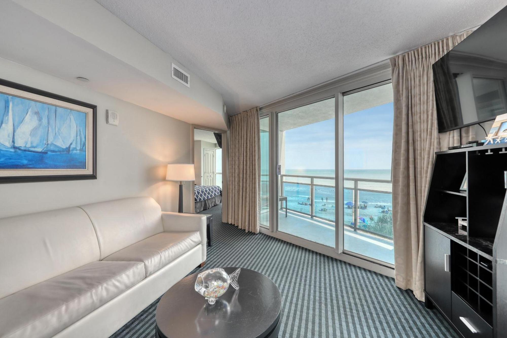 107 S Ocean Blvd, 0308 - Ocean Front Sleeps 6 Villa Myrtle Beach Exteriör bild