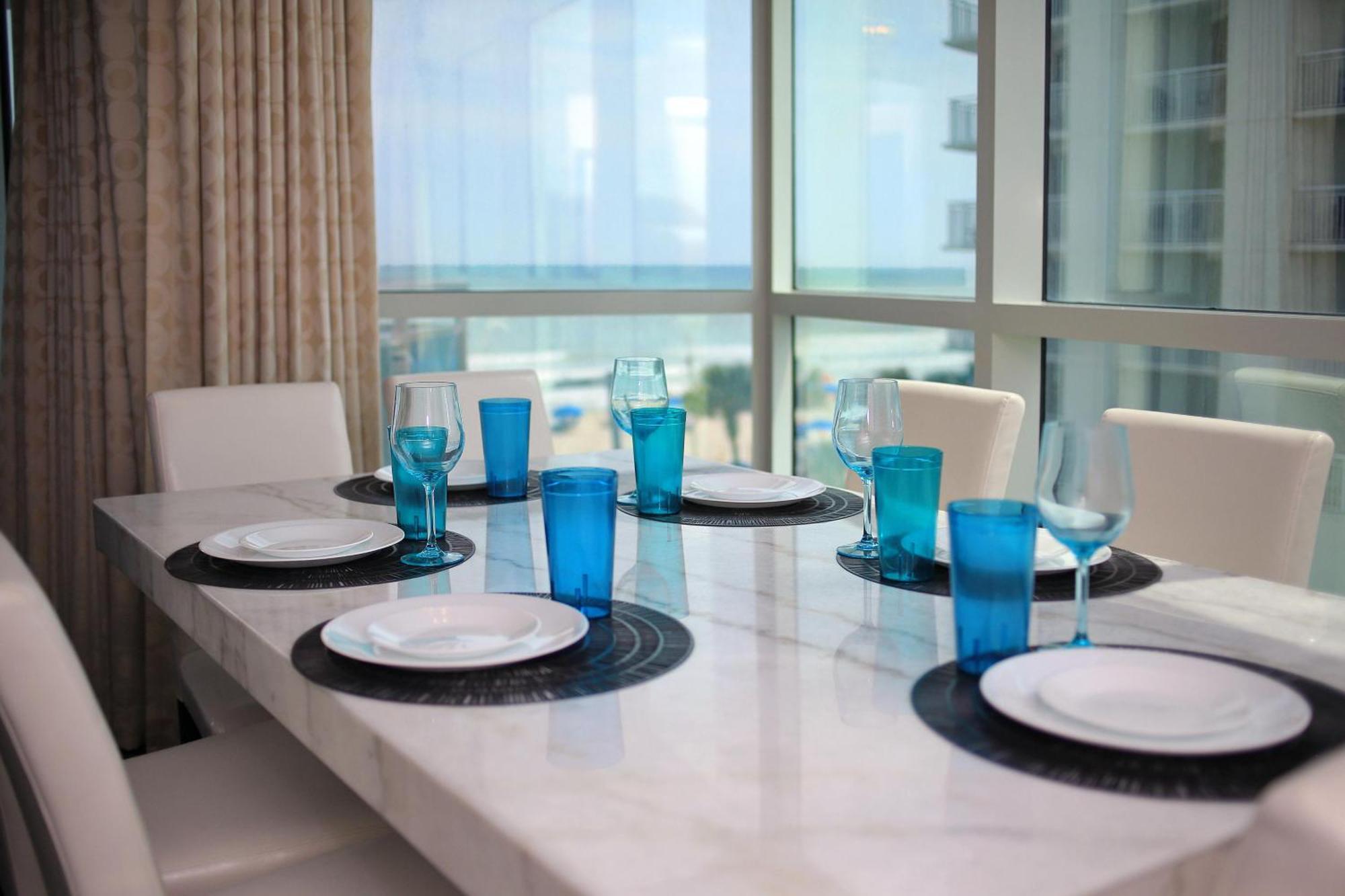 107 S Ocean Blvd, 0308 - Ocean Front Sleeps 6 Villa Myrtle Beach Exteriör bild