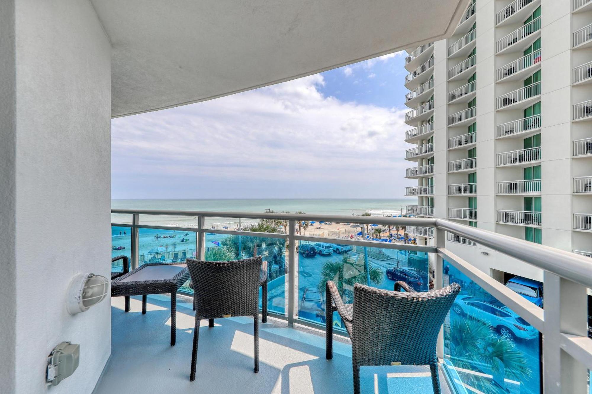 107 S Ocean Blvd, 0308 - Ocean Front Sleeps 6 Villa Myrtle Beach Exteriör bild