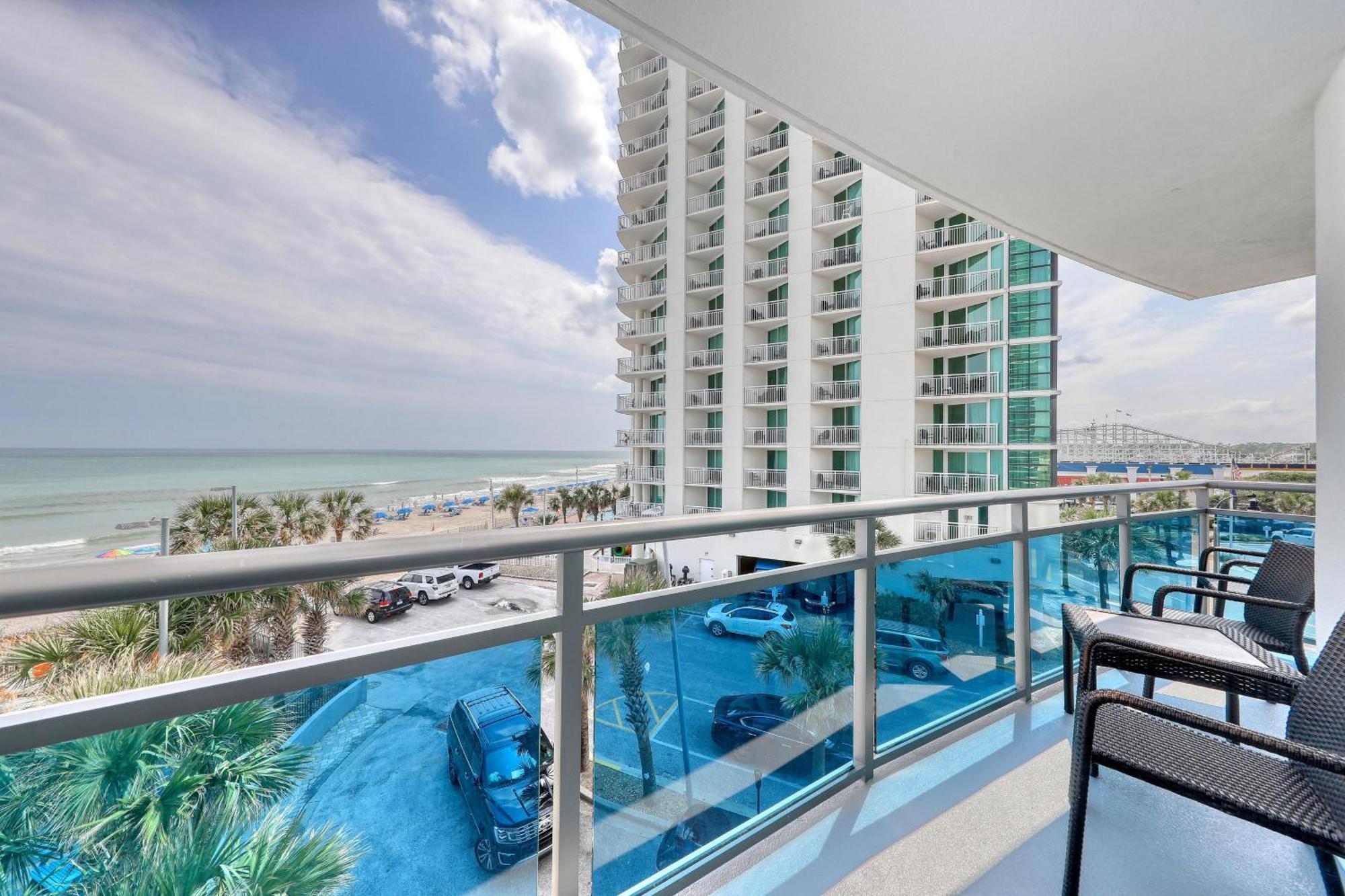107 S Ocean Blvd, 0308 - Ocean Front Sleeps 6 Villa Myrtle Beach Exteriör bild