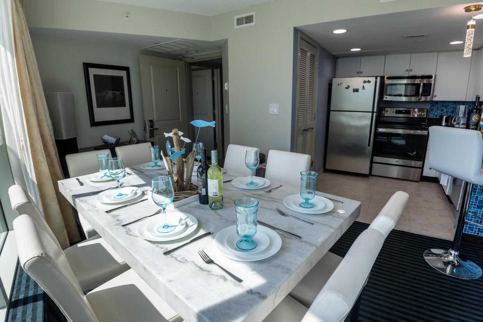 107 S Ocean Blvd, 0308 - Ocean Front Sleeps 6 Villa Myrtle Beach Exteriör bild
